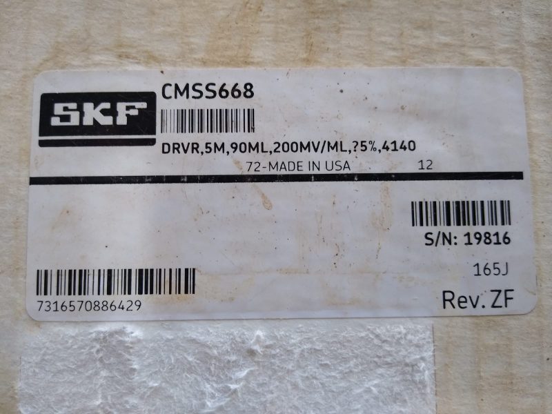 DRIVE DE DESLOCAMENTO CMSS 668 SKF